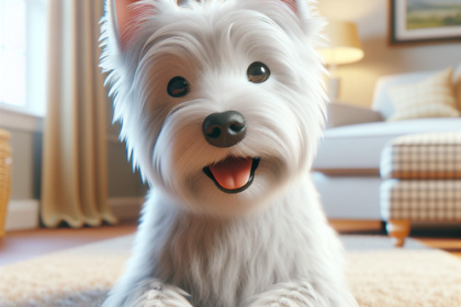 An image illustrating Qué hacer si tu Westie tiene alergia al pollo