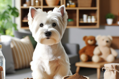 An image illustrating Qué señales indican intolerancia alimentaria en Westies