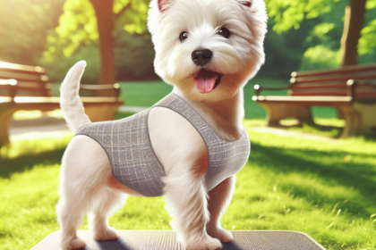 An image illustrating Cómo detectar obesidad en un Westie sin balanza