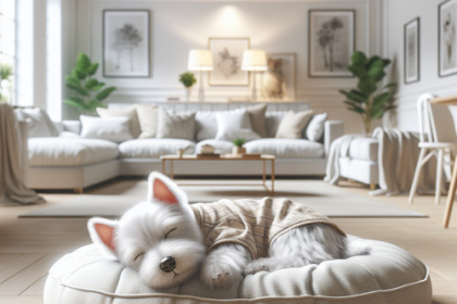 An image illustrating Qué significa si tu Westie duerme todo el día