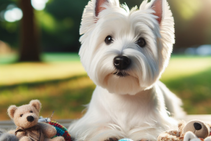 An image illustrating Qué palabras entiende mejor un Westie