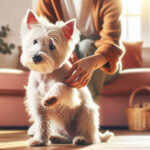 An image illustrating Qué hacer si tu Westie se rasca después de un baño