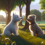 An image illustrating Cómo organizar el primer encuentro entre tu Westie y otro perro