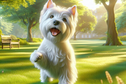 An image illustrating Cómo enseñar a tu Westie a venir cuando lo llamas