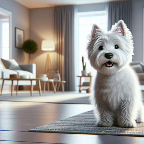 An image illustrating Por qué los Westies son una excelente raza para adultos solteros