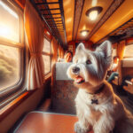 An image illustrating Cómo viajar con tu Westie en tren o bus en Chile