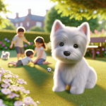 An image illustrating Qué hacer si tu Westie tiene miedo a los niños