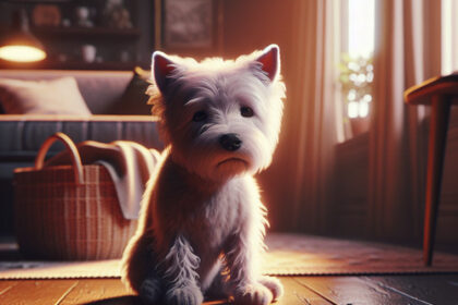 An image illustrating Cómo reconocer si tu Westie está deprimido