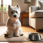 An image illustrating Cómo enseñar a un Westie a esperar antes de comer