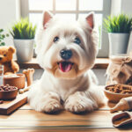 An image illustrating Cómo mejorar la digestión de un Westie con estómago sensible