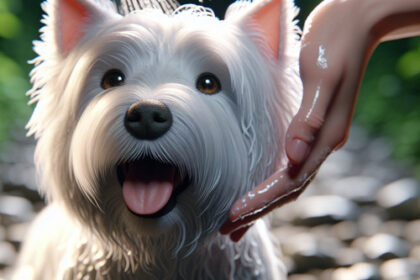An image illustrating Cómo elegir el shampoo perfecto para tu Westie según su piel