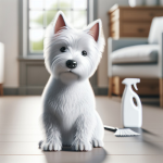 An image illustrating Qué hacer si tu Westie tiene olor a maíz o humedad