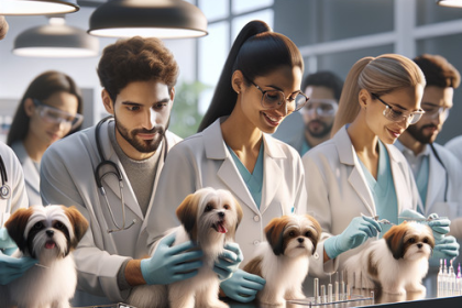 An image illustrating Veterinarios especializados en razas pequeñas en Santiago