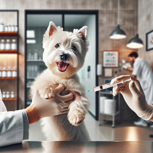 An image illustrating Dónde vacunar a un Westie en Santiago o regiones