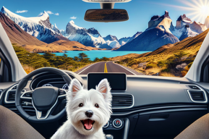 An image illustrating Cómo viajar con tu Westie dentro de Chile
