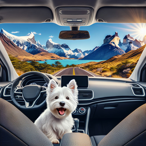 An image illustrating Cómo viajar con tu Westie dentro de Chile