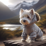 An image illustrating Ropa de invierno para Westies en el sur de Chile