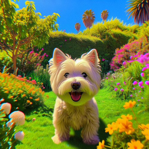 An image illustrating Cómo prevenir alergias comunes en Westies en Chile