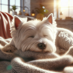 An image illustrating Cómo cuidar a tu Westie si tiene fiebre